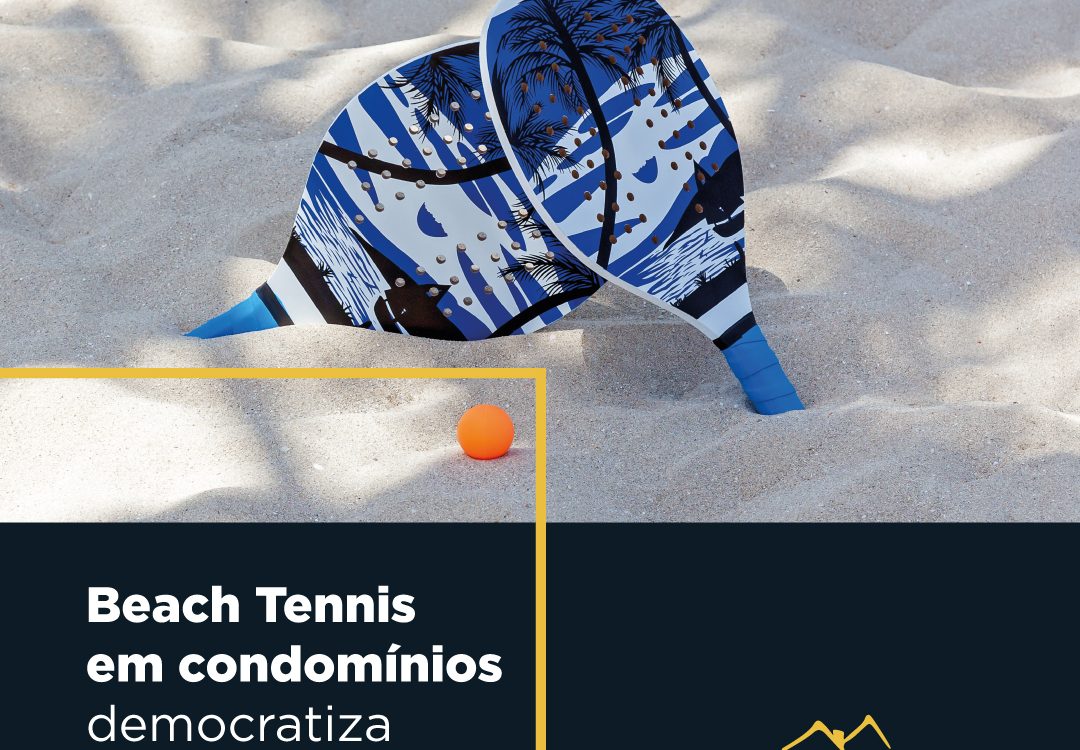 Beach Tennis em condomínios democratiza prática de esportes